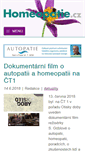 Mobile Screenshot of homeopatie.cz