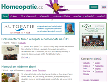 Tablet Screenshot of homeopatie.cz