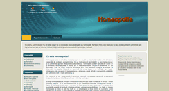 Desktop Screenshot of homeopatie.org